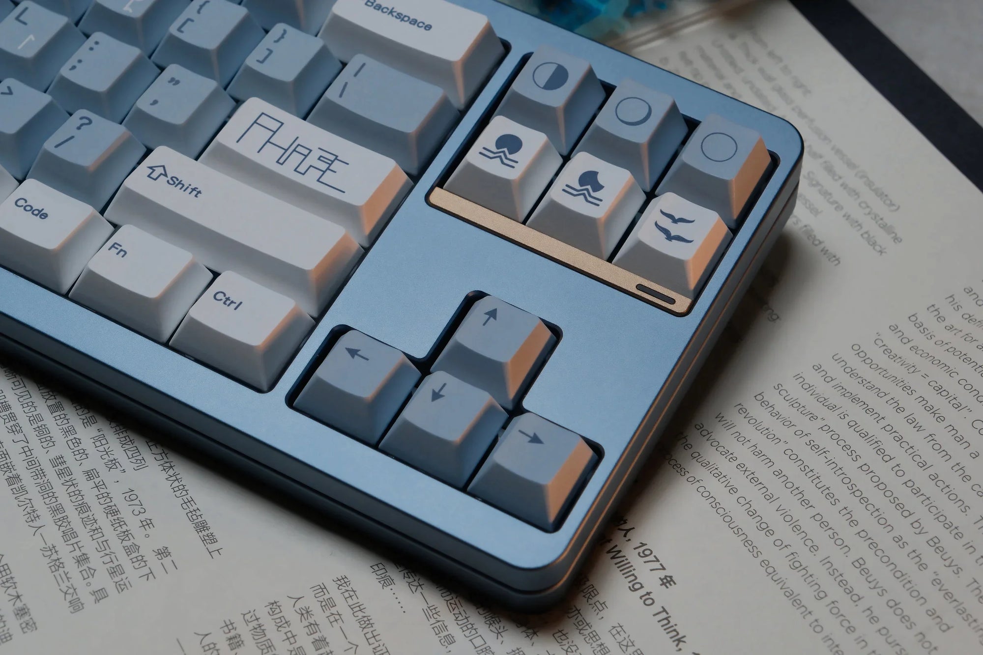 Beacon70 Keyboard Kit - Anodized Blue