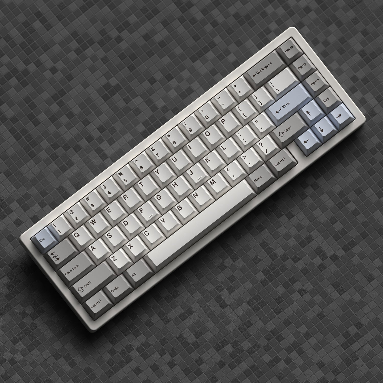 JKDK Light Grey PBT Dye-Sub Keycap