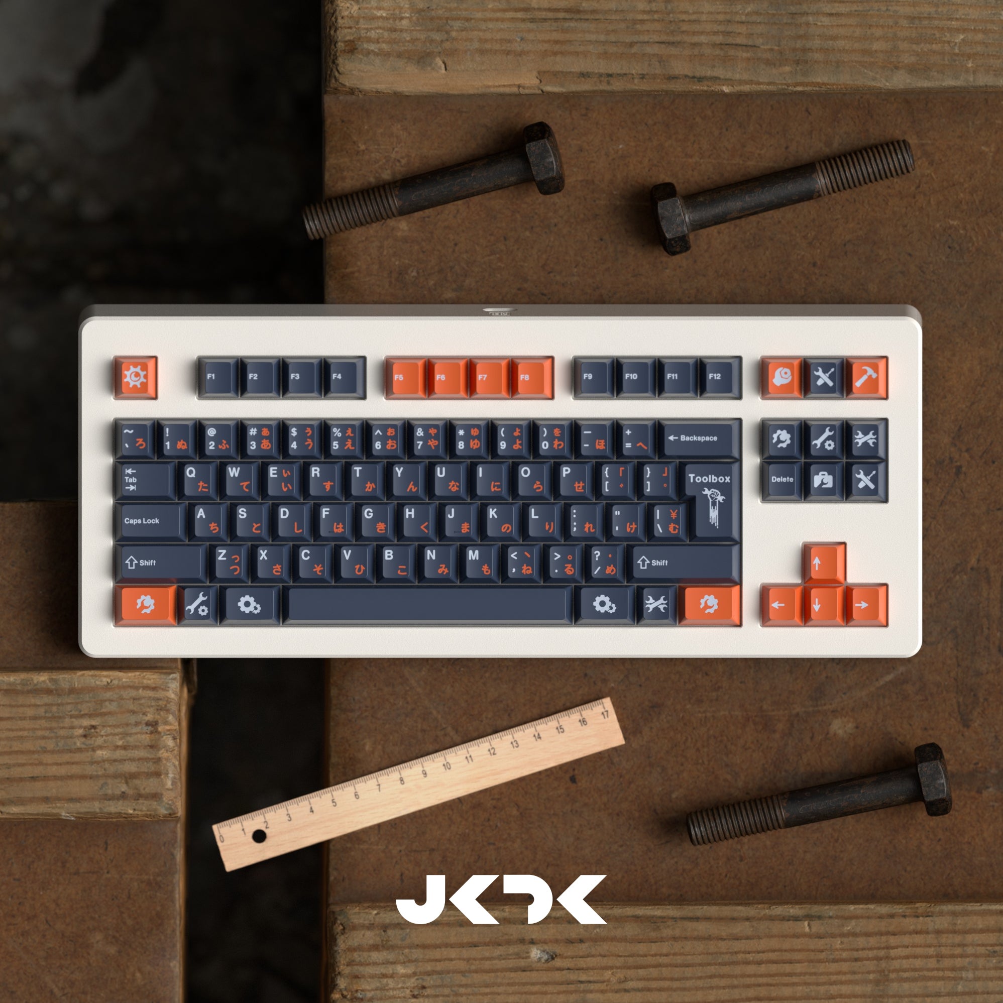 JKDK Toolbox R2 PBT Cherry Profile Keycaps