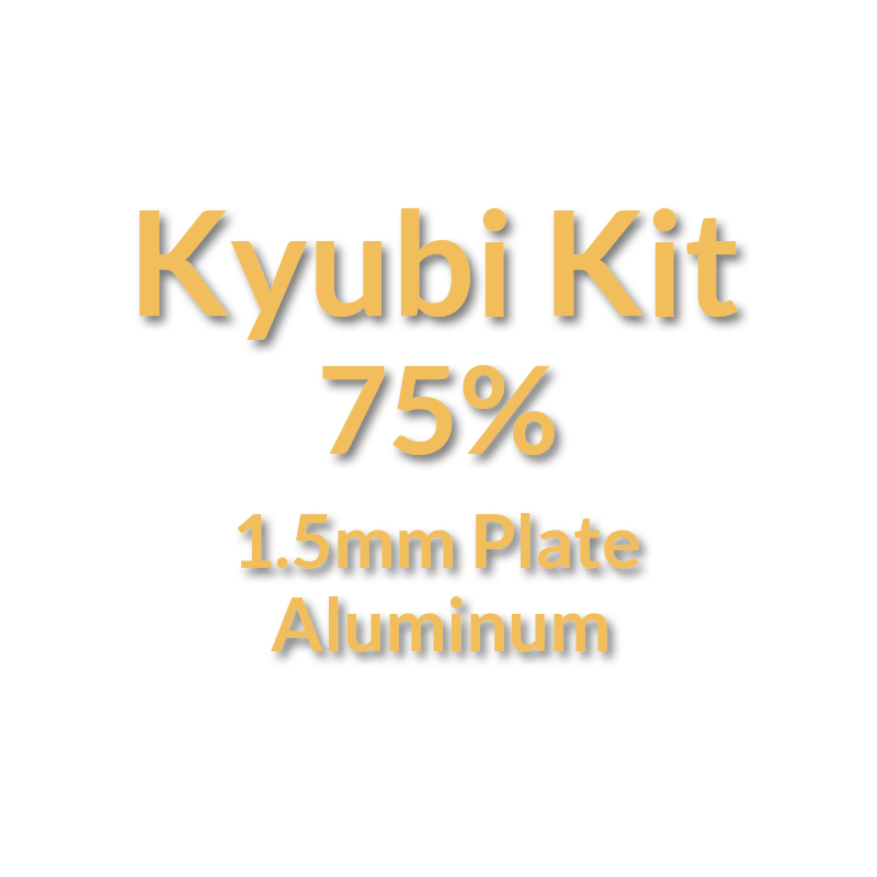 Kyūbi Kit Keyboard Extra Plate/PCB