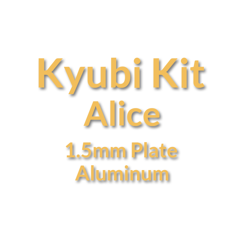 Kyūbi Kit Keyboard Extra Plate/PCB