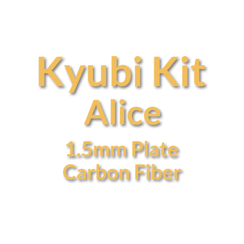 Kyūbi Kit Keyboard Extra Plate/PCB