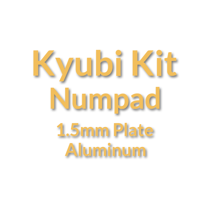 Kyūbi Kit Keyboard Extra Plate/PCB