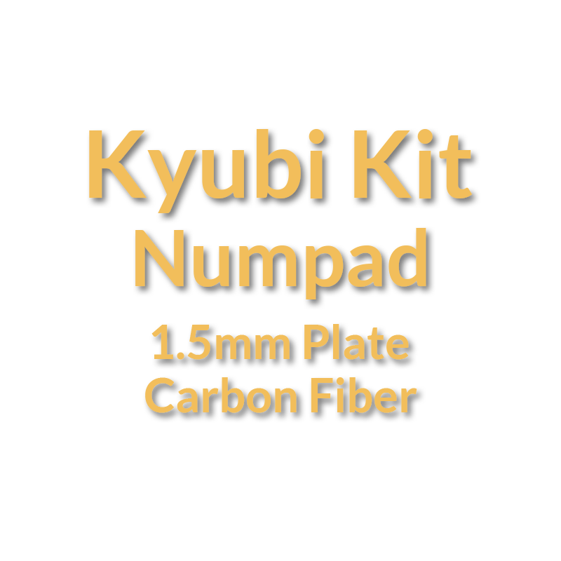 Kyūbi Kit Keyboard Extra Plate/PCB