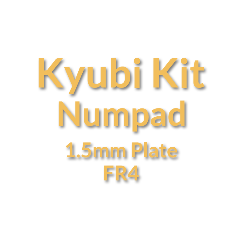 Kyūbi Kit Keyboard Extra Plate/PCB