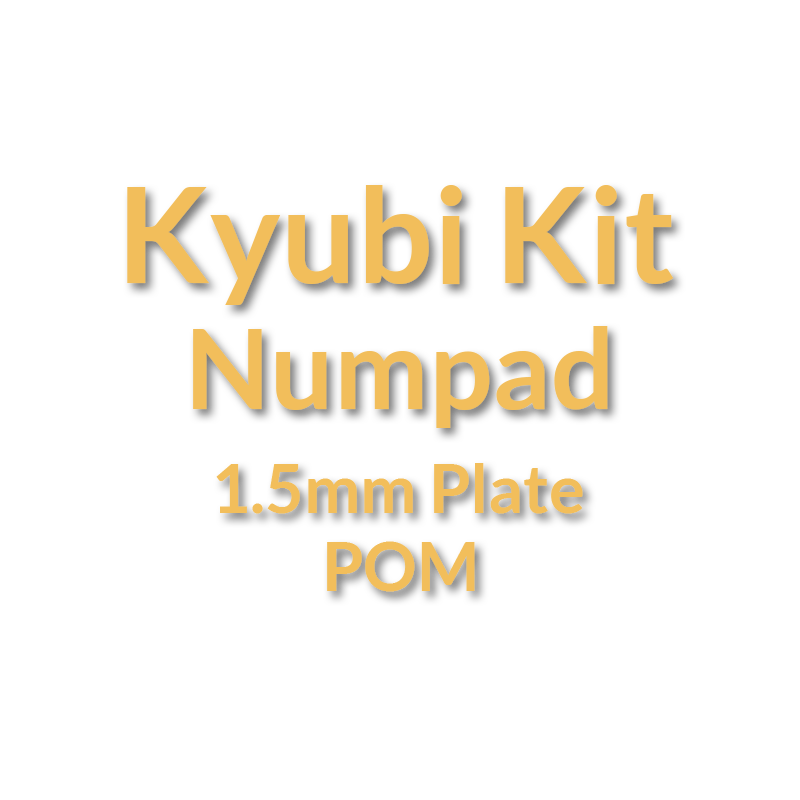 Kyūbi Kit Keyboard Extra Plate/PCB